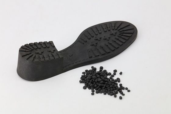काले SG3 नरम पीवीसी यौगिक जूता एकमात्र मानसिक मुक्त